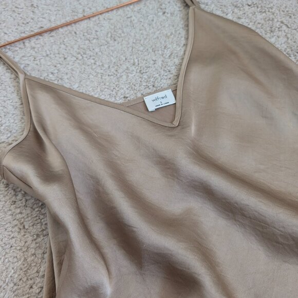 ⚠️ LAST CALL ‼️ Consign soon - NWOT Aritzia Only Slip Midi Dress - Picture 6 of 9